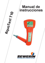 sewerin AquaTest T10 Manual De Instrucciones