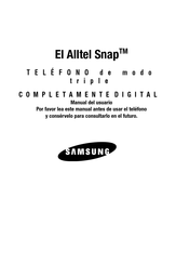 Samsung Alltel Snap Manual Del Usuario