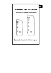 Mustek PowerMust 1000 Offline Manual Del Usuario
