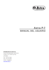 Astra P-7 Manual Del Usuario