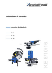 Metallkraft KE 10-2 Instrucciones De Operación