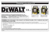 DeWalt DXH8BX Instrucciones De Mantenimiento