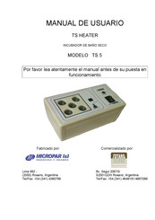 MICROPAR TS 5 Manual De Usuario