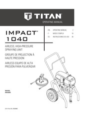 Titan IMPACT 1040 Instrucciones De Uso