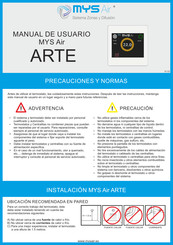 MYS Air ARTE Manual De Usuario