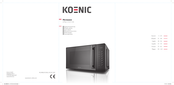 Koenic KMW 2321 DB Manual De Instrucciones