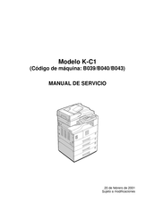 Ricoh K-C1 Manual De Servicio
