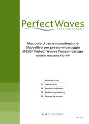 Mesis Perfect Waves Pressomassage PSG-PW Manual De Usuario