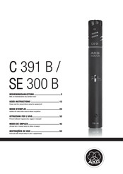 AKG Acoustics C 391 B Manual Del Usuario