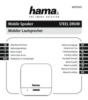 Hama STEEL DRUM Instrucciones De Uso