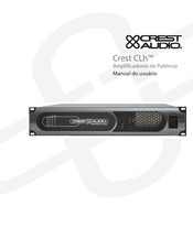 Crest Audio Crest CLh Serie Manual De Instrucciones