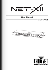 Chauvet Professional NET-X II Manual De Usuario