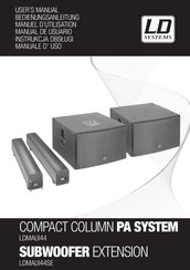 LD Systems LDMAUI44 Manual De Usuario