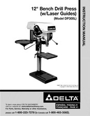 Delta DP300L Manual De Instrucciones