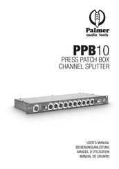 Palmer PPB10 Manual De Usuario