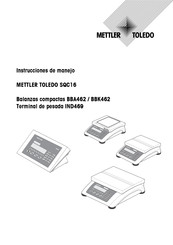 Mettler Toledo BBA462 Instrucciones De Manejo