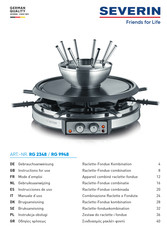 SEVERIN RG 9948 Instrucciones De Uso