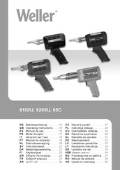 Weller 8100U Manual De Uso