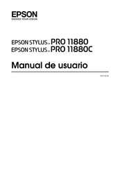 Epson Stylus Pro 11880 Manual De Usuario