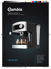 Cecotec Cumbia POWER ESPRESSO 20 Manuales | ManualsLib