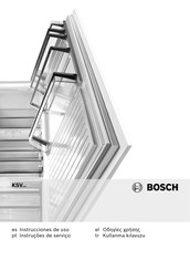 Bosch KSV Serie Instrucciones De Uso