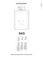 SCHUSTER SKD 4500 Manual De Instalación Y Mantenimiento