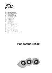 Pontec Pondostar Set 30 Instrucciones De Uso