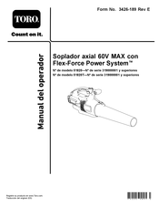 Toro 51820T Manual Del Operador