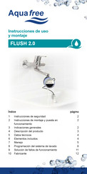 Aqua Free FLUSH 2.0 Instrucciones De Uso Y Montaje