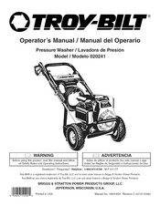 Troy-Bilt 020241 Instrucciones De Uso