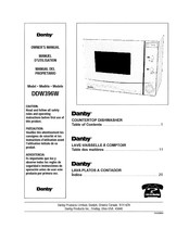 Danby DDW396W Manual Del Propietário