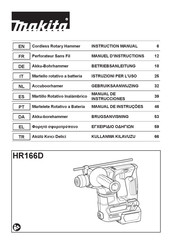 Makita HR166DSMJ Manual De Instrucciones