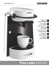 SEVERIN Fino Latte KA4565 Instrucciones De Uso