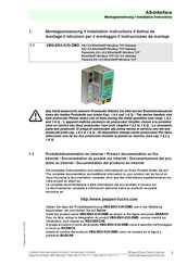 Pepperl+Fuchs VBG-ENX-K20-DMD Instrucciones De Montaje