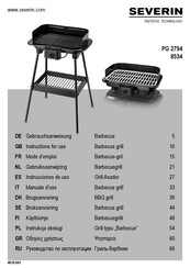 SEVERIN PG 8534 Instrucciones De Uso