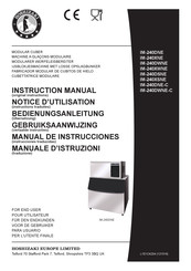 Hoshizaki IM-240XWNE Manual De Instrucciones