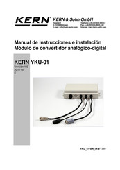 KERN YKU-01 Manual De Instrucciones E Instalación