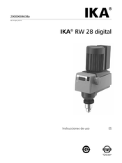 IKA RW 28 digital Instrucciones De Uso