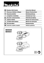 Makita BO5030 Manual De Instrucciones