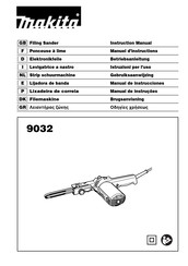 Makita 9032 Manual De Instrucciones