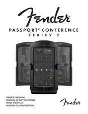 Fender PASSPORT CONFERENCE 2 Serie Manual De Instrucciones