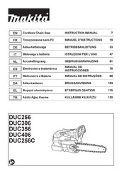 Makita DUC256 Manual De Instrucciones