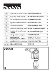 Makita DSC121ZK Manual De Instrucciones