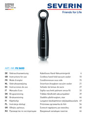 SEVERIN FS 3600 Instrucciones De Uso