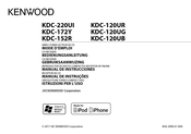 Kenwood KDC-120UR Manual De Instrucciones