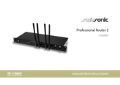 thomann swissonic Professional Router 2 Manual De Instrucciones