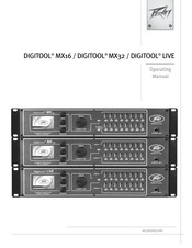 Peavey DIGITOOL MX16 Manual De Usuario