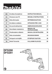 Makita DFS251Z Manual De Instrucciones