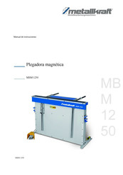 Metallkraft MBM 1250 Manual De Instrucciones