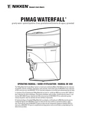 Nikken PIMAG WATERFALL Manual De Uso